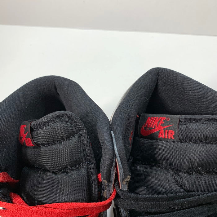 【中古品】【メンズ】 NIKE ナイキ 555088-063 AIR JORDAN 1 HIGH OG " PATENT BRED" エアジョーダン 1 ハイ スニーカー 160-251019-gm-22-fuz サイズ：27.5cm カラー：レッド 万代Net店
