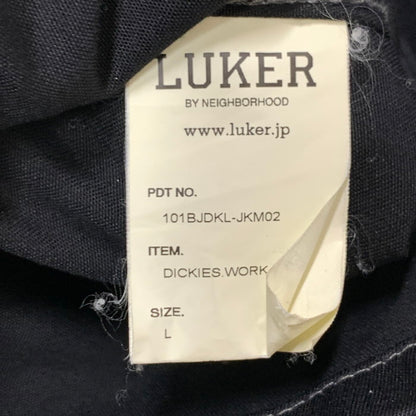 【中古品】【メンズ】 LUKER DICKIES WORK VEST ディッキーズ ワークベスト トップス ブランド 古着 142-250531-gm-05-fuz サイズ：L カラー：ブラック 万代Net店