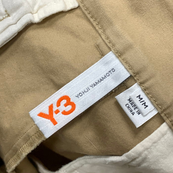 【中古品】【メンズ】 Y-3 ワイスリー チノパンツ ボトムス ブランド 古着 151-251018-gm-15-fuz サイズ：M カラー：ベージュ 万代Net店