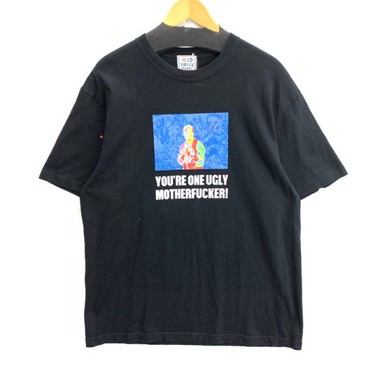 【中古品】【メンズ】 MAD MOUSE COMIC 半袖Tシャツ カットソー ブランド 古着 140-260411-gm-23-fuz サイズ：XXL カラー：ブラック 万代Net店