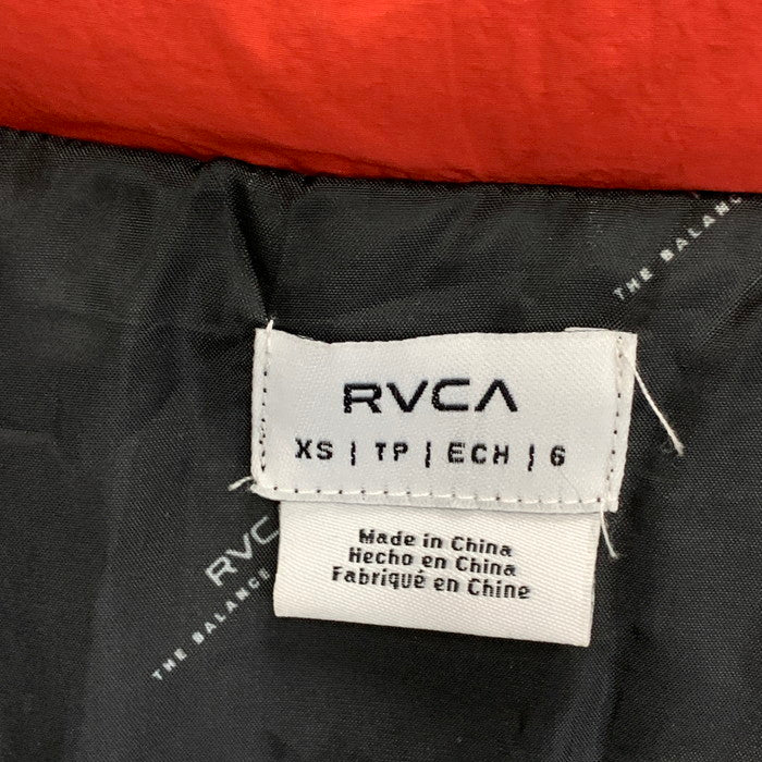 【中古品】【メンズ】 RVCA ダウンジャケット アウター ブランド 古着 142-250727-gm-04-fuz サイズ：XS カラー：レッド 万代Net店