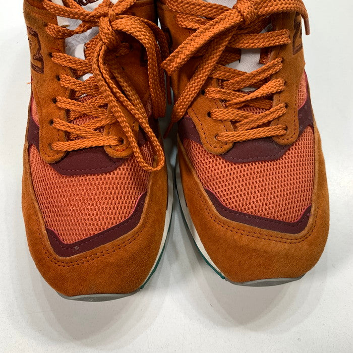 【中古品】【メンズ】 NEW BALANCE ニューバランス M1500SU スニーカー シューズ 靴 162-260125-gm-31-fuz サイズ：26cm カラー：オレンジ ブルー 万代Net店