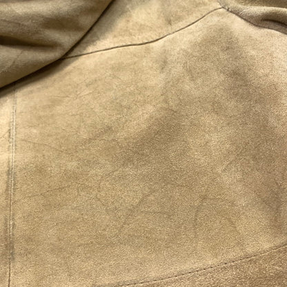【中古品】【メンズ】 M.S.COLLECTIBLES LEATHER COAT レザーコート ジャケット ブランド 古着 145-251206-gm-13-fuz サイズ：15-16 カラー：ベージュ 万代Net店