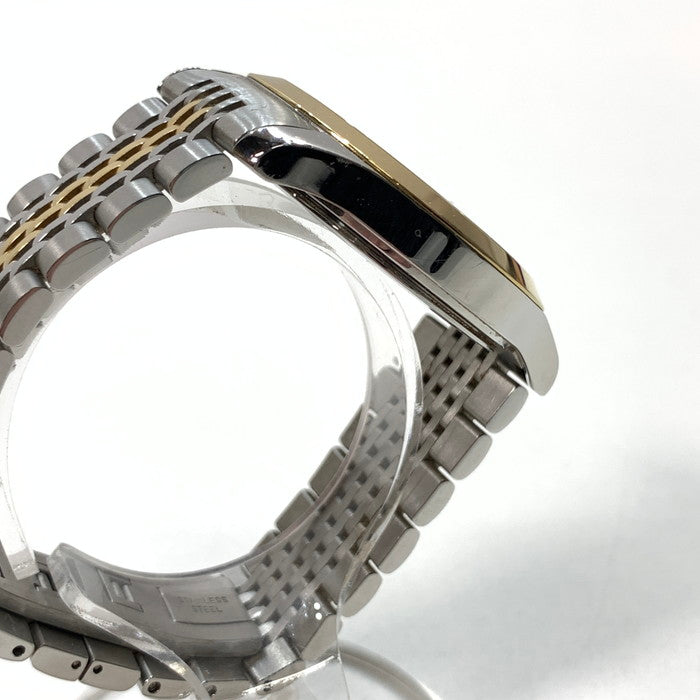 【中古品】【メンズ/レディース】 GUCCI グッチ Gタイムレス 126.4 クォーツ 腕時計 ブランド 197-251213-gm-05-fuz カラー：シルバー ゴールド 万代Net店