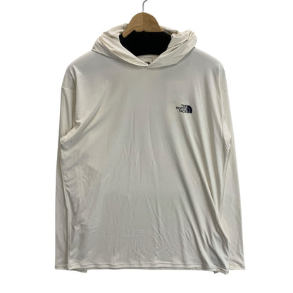 【中古品】【メンズ】 THE NORTH FACE ザ・ノースフェイス NT12540 WATER SMOOTH HOODIE ウォータースムースフーディー パーカー ラッシュガード ブランド 古着 144-260117-gm-15-fuz サイズ：S カラー：ホワイト 万代Net店