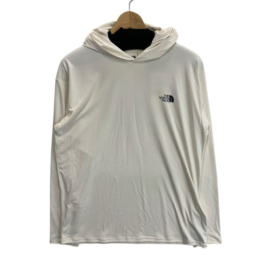【中古品】【メンズ】 THE NORTH FACE ザ・ノースフェイス NT12540 WATER SMOOTH HOODIE ウォータースムースフーディー パーカー ラッシュガード ブランド 古着 144-260117-gm-15-fuz サイズ：S カラー：ホワイト 万代Net店