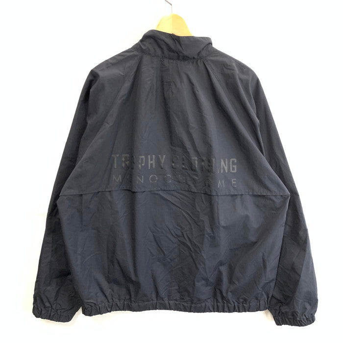 【中古品】【メンズ】 TROPHY CLOTHING ナイロンジャケット アウター ブランド 古着 145-260124-gm-08-fuz サイズ：42 カラー：ブラック 万代Net店