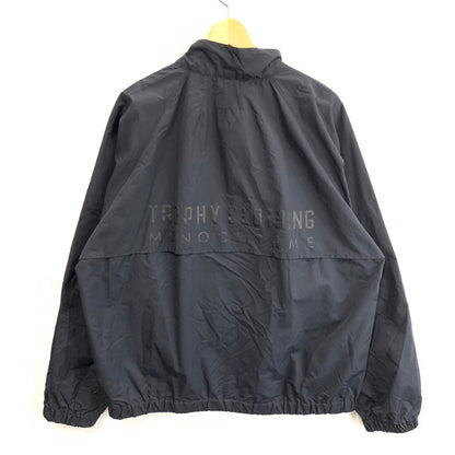 【中古品】【メンズ】 TROPHY CLOTHING ナイロンジャケット アウター ブランド 古着 145-260124-gm-08-fuz サイズ：42 カラー：ブラック 万代Net店