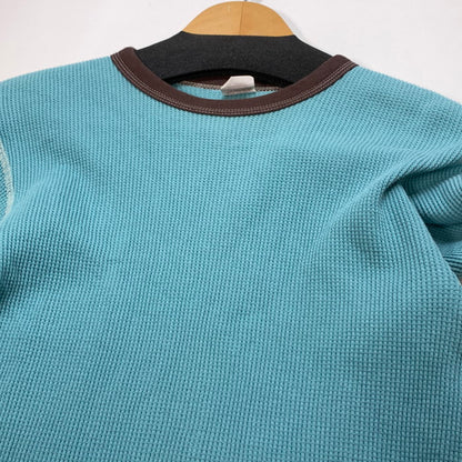 【中古品】【メンズ】 FREEWHEELERS POWER WEAR サーマルカットソー 長袖Tシャツ ブランド 古着 145-251206-gm-14-fuz サイズ：S カラー：ブルー 万代Net店