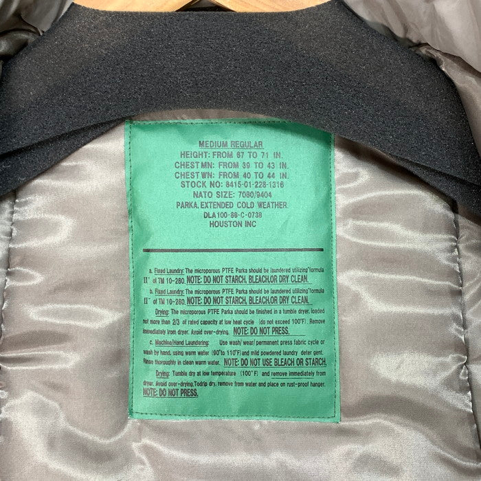 【中古美品】【メンズ】 HOUSTON ヒューストン 50323 米軍 GEN Ⅲ LEVEL7 JACKET レベル7 プリマロフトジャケット ブランド 古着 145-260103-gm-15-fuz サイズ：M カラー：グレー 万代Net店