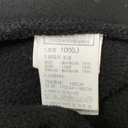 【中古品】【メンズ】 ザ・ノースフェイス 韓国製 フリースジャケット アウター ブランド 古着 144-250524-gm-13-fuz サイズ：L カラー：ブラック 万代Net店
