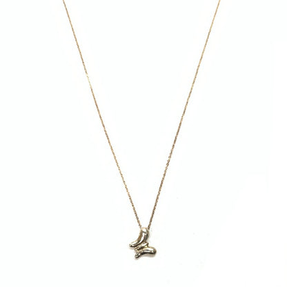 【中古品】【レディース】 TIFFANY&Co. ティファニー エルサペレッティ バタフライネックレス ブランド アクセサリー 182-251213-gm-08-fuz カラー：シルバー 万代Net店