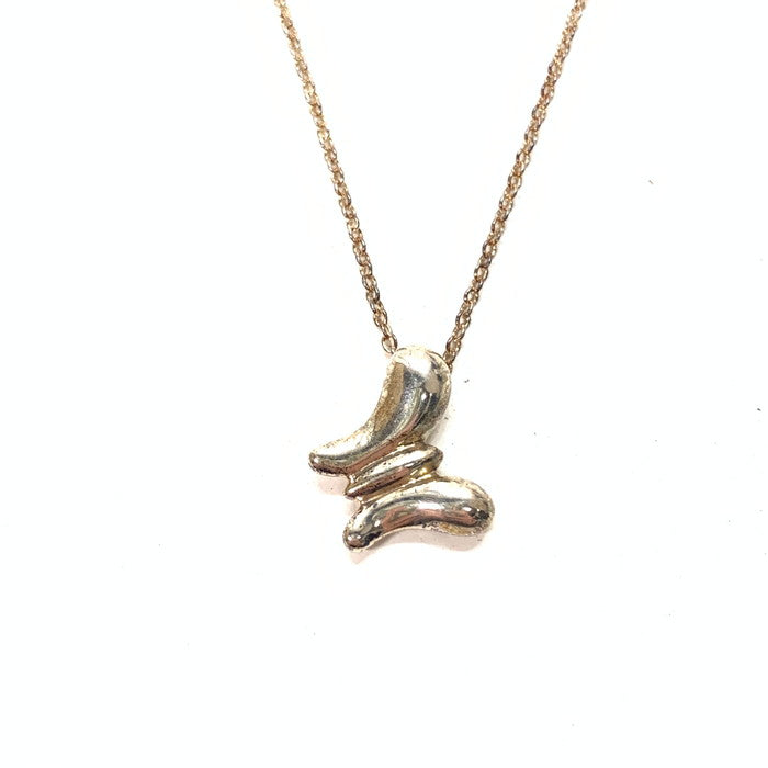 【中古品】【レディース】 TIFFANY&Co. ティファニー エルサペレッティ バタフライネックレス ブランド アクセサリー 182-251213-gm-08-fuz カラー：シルバー 万代Net店