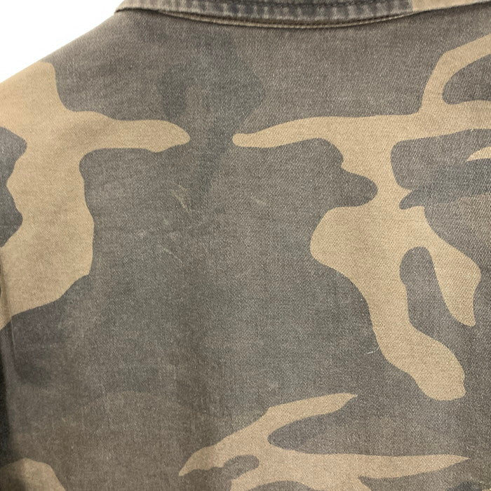 【中古品】【メンズ】 STUSSY ステューシー MILITARY JACKET ミリタリージャケット ブランド 古着 142-251129-gm-26-fuz サイズ：M カラー：ブラウン カモフラ 万代Net店