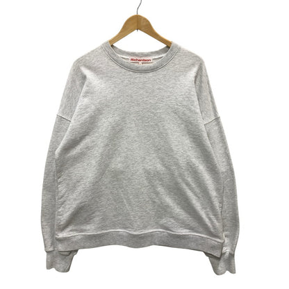 【中古品】【メンズ】 RICHARDSON クルーネックスウェット トップス アウター ブランド 古着 142-250427-gm-32-fuz サイズ：L カラー：グレー 万代Net店