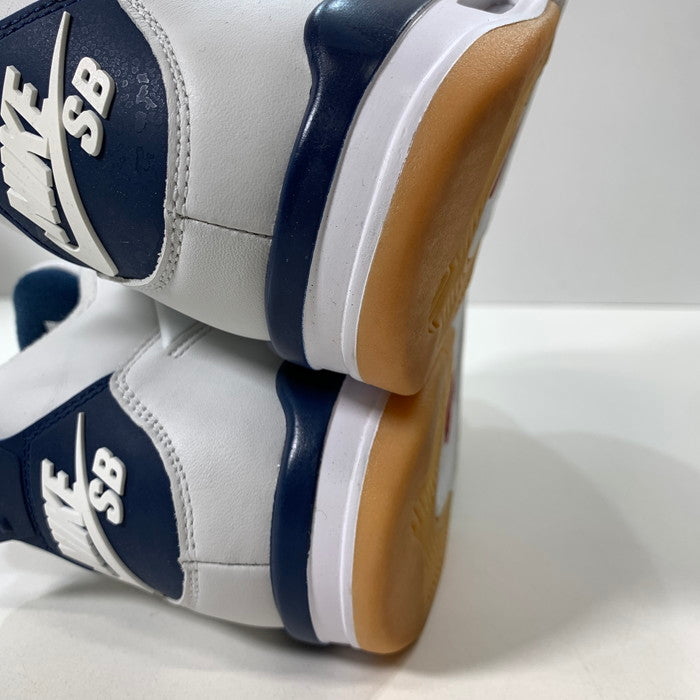 【中古品】【メンズ】 NIKE SB ナイキエスビー DR5415-100 AIR JORDAN 4 RETRO SP "SUMMIT WHITE/NAVY" エアジョーダン 4 スニーカー 160-260308-gm-01-fuz サイズ：26.5cm カラー：ホワイト ブルー 万代Net店