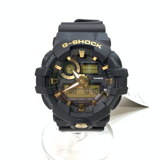 【中古美品】【メンズ】 G-SHOCK ジーショック GA710B-1A9 クォーツ 腕時計 196-250622-gm-01-fuz カラー：ブラック ゴールド 万代Net店