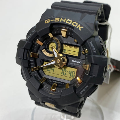 【中古美品】【メンズ】 G-SHOCK ジーショック GA710B-1A9 クォーツ 腕時計 196-250622-gm-01-fuz カラー：ブラック ゴールド 万代Net店