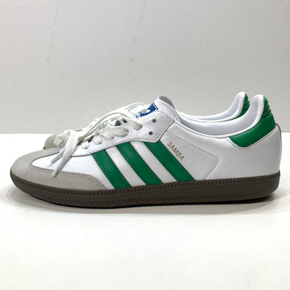 【中古美品】【メンズ】 adidas アディダス IG1024 SAMBA OG サンバ スニーカー 161-260125-gm-34-fuz サイズ：28cm カラー：ホワイト グリーン 万代Net店