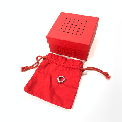【中古品】【メンズ】 DIESEL ディーゼル ピアス ブランド アクセサリー フープ 192-260322-gm-06-fuz カラー：シルバー 万代Net店