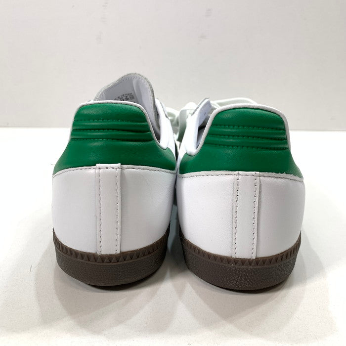 【中古美品】【メンズ】 adidas アディダス IG1024 SAMBA OG サンバ スニーカー 161-260125-gm-34-fuz サイズ：28cm カラー：ホワイト グリーン 万代Net店