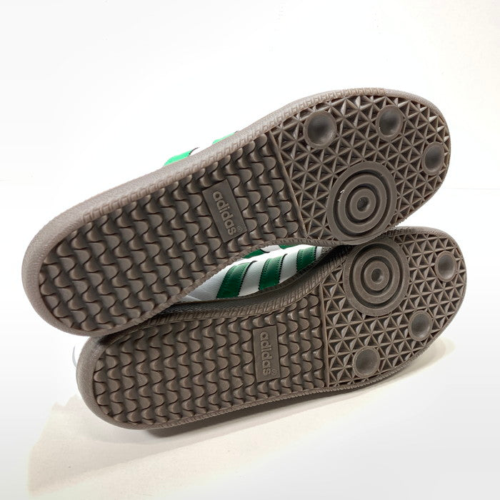 【中古美品】【メンズ】 adidas アディダス IG1024 SAMBA OG サンバ スニーカー 161-260125-gm-34-fuz サイズ：28cm カラー：ホワイト グリーン 万代Net店