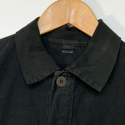 【中古品】【メンズ】 USED EURO PULLOVER SHIRT ユーロプルオーバーシャツ 長袖 古着 145-260103-gm-18-fuz サイズ：41 カラー：ブラック 万代Net店