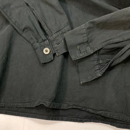 【中古品】【メンズ】 USED EURO PULLOVER SHIRT ユーロプルオーバーシャツ 長袖 古着 145-260103-gm-18-fuz サイズ：41 カラー：ブラック 万代Net店