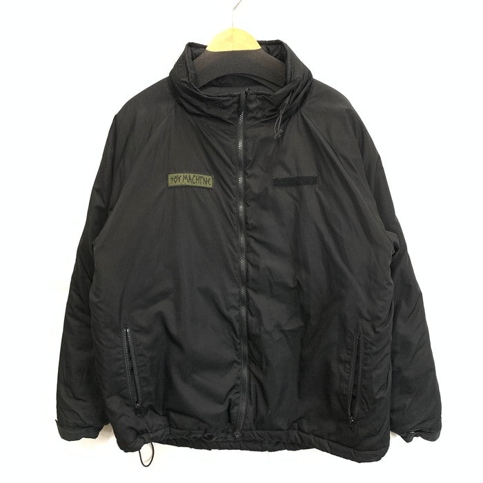 【中古品】【メンズ】 kinetics キネティックス TOY MACHINE PUFF JACKET トイマシーン パフジャケット ブランド 古着 142-251129-gm-28-fuz サイズ：M カラー：ブラック 万代Net店