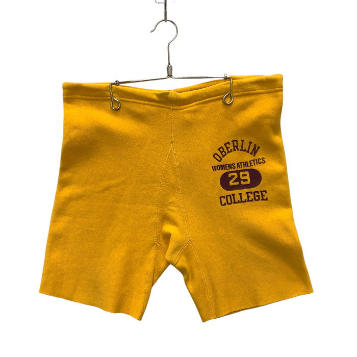 【中古品】【メンズ】 Champion チャンピオン 70s リバースウィーブ スウェットハーフパンツ ボトムス ブランド 古着 159-250504-gm-05-fuz サイズ：M カラー：イエロー 万代Net店