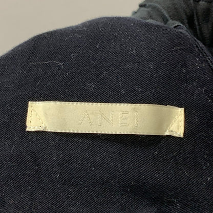 【中古品】【メンズ】 ANEI AN0201-S0806 リネンイージーパンツ ボトムス ブランド 古着 151-251018-gm-16-fuz サイズ：2 カラー：ブラック 万代Net店