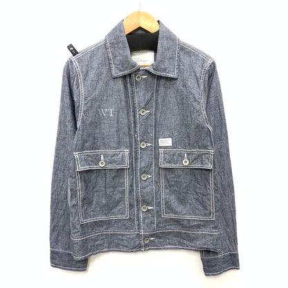 【中古品】【メンズ】 ダブルタップス 121LTDT-JKM01 カバーオール ジャケット アウター ブランド 古着 142-250531-gm-07-fuz サイズ：01 カラー：グレー 万代Net店
