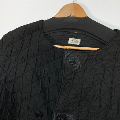 【中古品】【メンズ】 USED EURO キルティング ライナージャケット ミリタリー 古着 145-260103-gm-19-fuz サイズ：不明 カラー：ブラック 万代Net店