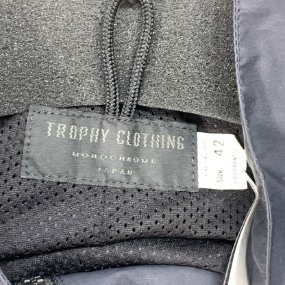 【中古品】【メンズ】 TROPHY CLOTHING ナイロンジャケット アウター ブランド 古着 145-260124-gm-08-fuz サイズ：42 カラー：ブラック 万代Net店