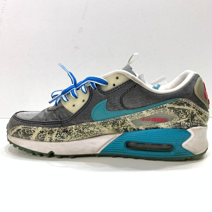 【中古品】【メンズ】 ナイキ DD5483-010 AIR MAX 90 SE 'SWOOSH MART RICE BALL' エアマックス 90 スニーカー 160-250803-gm-38-fuz サイズ：28cm カラー：グレー 万代Net店