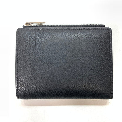 【中古品】【メンズ/レディース】 LOEWE ロエベ スリムコンパクトウォレット ブランド 財布 181-251220-gm-29-fuz カラー：ブラック 万代Net店