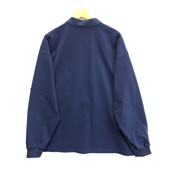 【中古美品】【メンズ】 DAIWA PIER39 BE-31024 TECHPOLO SHRTS LS 長袖ポロシャツ ブランド 古着 140-251214-gm-10-fuz サイズ：L カラー：ネイビー 万代Net店