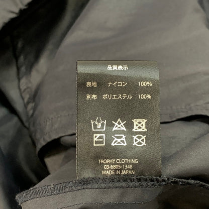 【中古品】【メンズ】 TROPHY CLOTHING ナイロンジャケット アウター ブランド 古着 145-260124-gm-08-fuz サイズ：42 カラー：ブラック 万代Net店