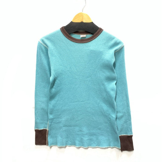 【中古品】【メンズ】 FREEWHEELERS POWER WEAR サーマルカットソー 長袖Tシャツ ブランド 古着 145-251206-gm-14-fuz サイズ：S カラー：ブルー 万代Net店