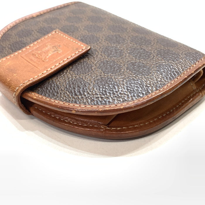 【中古品】【レディース】 セリーヌ MONOGRAM MINI WALLET モノグラム ミニウォレット ブランド 財布 小物 181-250810-gm-24-fuz カラー：ブラウン 万代Net店