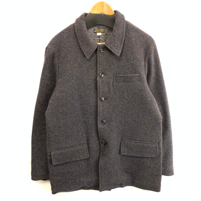 【中古品】【メンズ】 JELADO ジェラード WOOL JACKET ウールジャケット ブランド 古着 145-260124-gm-09-fuz サイズ：XL カラー：チャコール 万代Net店