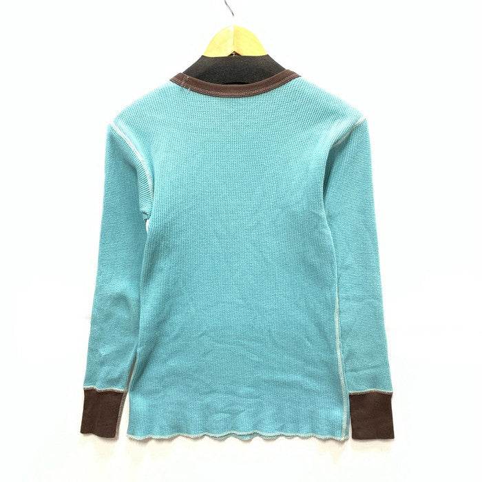 【中古品】【メンズ】 FREEWHEELERS POWER WEAR サーマルカットソー 長袖Tシャツ ブランド 古着 145-251206-gm-14-fuz サイズ：S カラー：ブルー 万代Net店