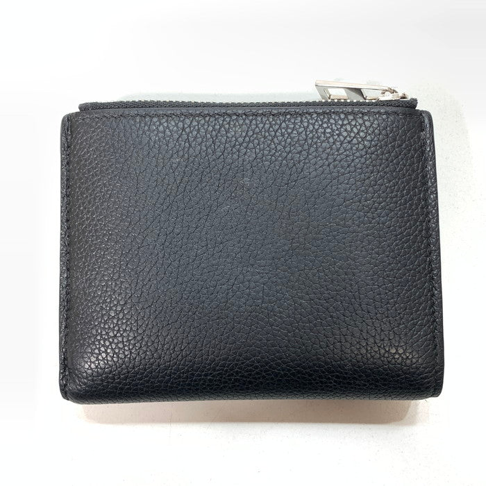 【中古品】【メンズ/レディース】 LOEWE ロエベ スリムコンパクトウォレット ブランド 財布 181-251220-gm-29-fuz カラー：ブラック 万代Net店
