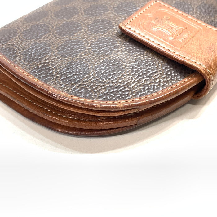 【中古品】【レディース】 セリーヌ MONOGRAM MINI WALLET モノグラム ミニウォレット ブランド 財布 小物 181-250810-gm-24-fuz カラー：ブラウン 万代Net店