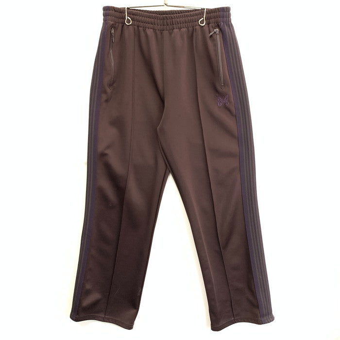 【中古品】【メンズ】 Needles ニードルス PU273 24AW TRACK PANTS - POLY SMOOTH トラックパンツ ボトムス ブランド 古着 151-251108-gm-03-fuz サイズ：M カラー：ブラウン 万代Net店