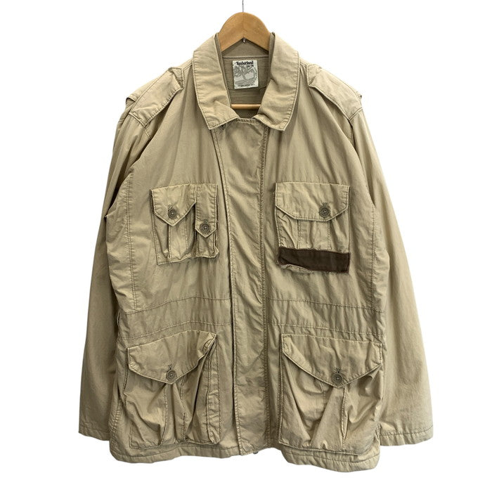 【中古品】【メンズ】 Timberland ティンバーランド ジャケット アウター ブランド 古着 144-260125-gm-09-fuz サイズ：M カラー：ベージュ 万代Net店
