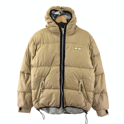 【現状渡し品】【メンズ】 A BATHING APE アベイシングエイプ 中綿ジャケット アウター ブランド 古着 142-251019-gm-35-fuz サイズ：M カラー：ベージュ 万代Net店