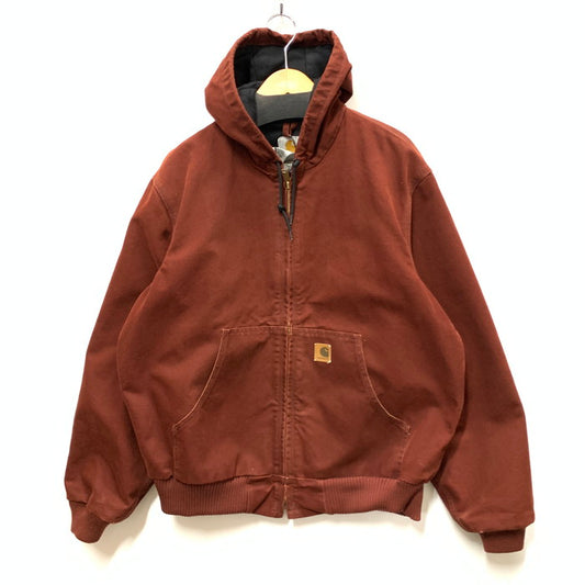 【中古品】【メンズ】 Carhartt カーハート ACTIVE JACKET アクティブジャケット ブランド 古着 145-251206-gm-16-fuz サイズ：LM カラー：レンガ色 万代Net店