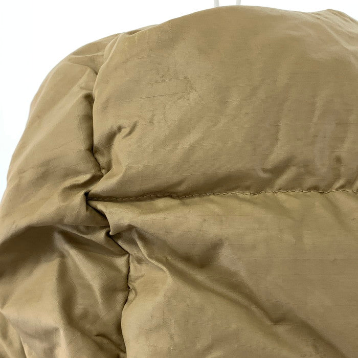 【現状渡し品】【メンズ】 A BATHING APE アベイシングエイプ 中綿ジャケット アウター ブランド 古着 142-251019-gm-35-fuz サイズ：M カラー：ベージュ 万代Net店