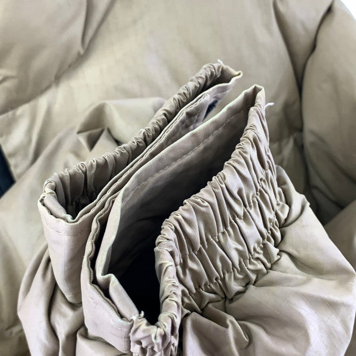 【現状渡し品】【メンズ】 A BATHING APE アベイシングエイプ 中綿ジャケット アウター ブランド 古着 142-251019-gm-35-fuz サイズ：M カラー：ベージュ 万代Net店